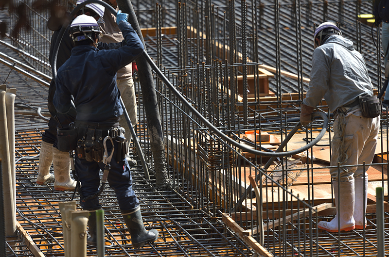 コンクリート打設